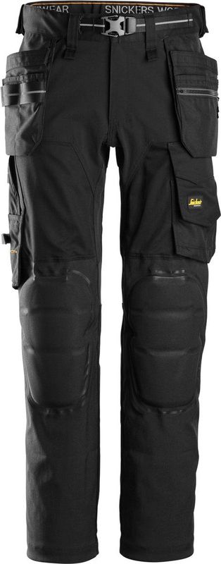 Snickers - AllroundWork Stretch - Werkbroek - Zwart - CORDURA® - Slim-Fit