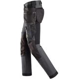 Snickers - 6275 - Werkbroek - Staalgrijs/Zwart - 4-Weg Stretch met Holsterzakken