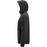 Snickers 2845 Logo Hoodie Zwart maat XS