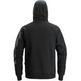 Snickers 2845 Logo Hoodie Zwart maat XS