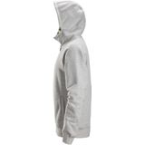 Snickers Workwear - Logo Full-Zip Hoodie - Grijs - Katoen-Polyester