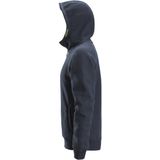 Snickers Workwear - Logo Full-Zip Hoodie - Grijs - Katoen-Polyester