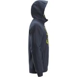 Snickers Workwear - Logo Full-Zip Hoodie - Grijs - Katoen-Polyester