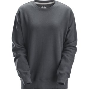 Snickers 2827 Dames Sweatshirt - Staalgrijs - Katoen