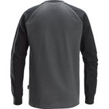 Snickers - 2840 - Sweatshirt - Staalgrijs/Zwart