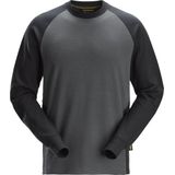 Snickers - 2840 - Sweatshirt - Staalgrijs/Zwart