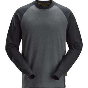Snickers - 2840 - Sweatshirt - Staalgrijs/Zwart