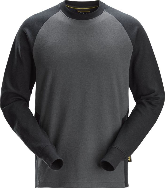 Snickers - 2840 - Sweatshirt - Staalgrijs/Zwart