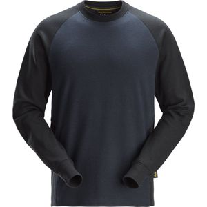 Snickers - 2840 - Sweatshirt - Marineblauw/Zwart