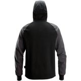 Snickers 2842 Tweekleurige Hoodie met Halve Rits Marineblauw/Zwart maat XS