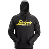 Snickers - Classic Logo - Sweatshirt - Zwart - Katoenmix