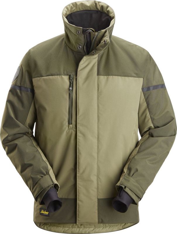 Snickers 1106 Isolerend Jack Khakigroen/Donkerkhakigroen maat XS