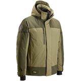Snickers 1112 Waterdicht geïsoleerd jack Khakigroen/Donkerkhakigroen maat XS