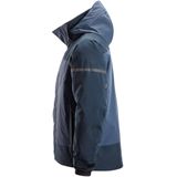 Snickers 1112 Waterdicht geïsoleerd jack Marineblauw/Donkermarineblauw maat XS