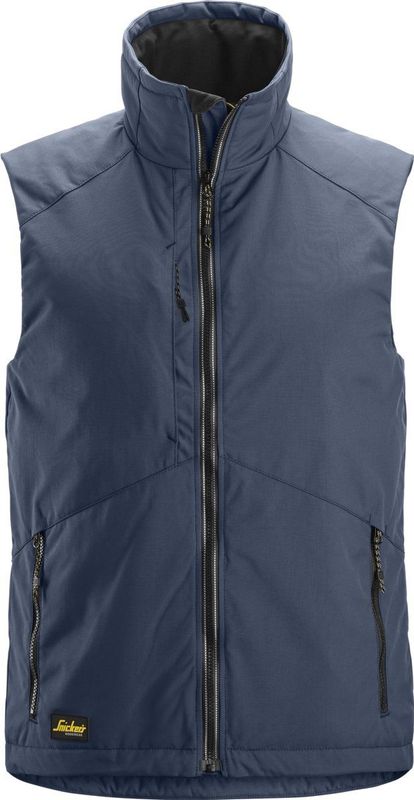 Snickers - 4558 - Bodywarmer - Marineblauw - Waterafstotend - Gewatteerd Design