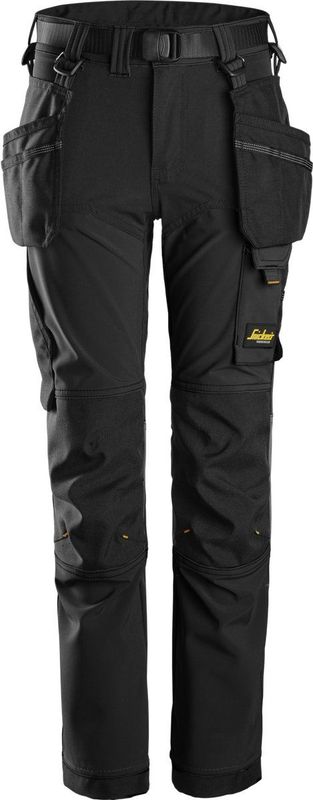 Snickers 7575 Junior - Werkbroek - Zwart - 4-way Stretch