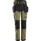 Snickers - 7575 Junior - Werkbroek - Khakigroen/Zwart - 4-way Stretch