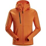 Snickers - 8026 - Hoodie - Warm Oranje - Polartec® Power Stretch®