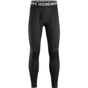 Snickers 9486 Thermische Basislaag Fusion Onderbroek - Zwart - XL