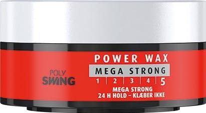 Schwarzkopf - Poly Swing Power Wax - Haarwax - Mega Strong - 150ml
