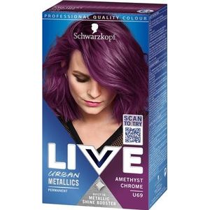 Schwarzkopf - Live U69 - Haarkleur - Amethyst - 1 Stuk