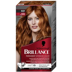 Schwarzkopf - Brilliance 921 Boho Copper - Haarkleuring - Koper