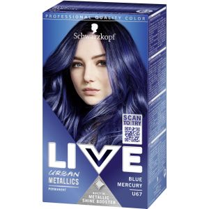 Schwarzkopf LIVE Intense Color  U67 Blue Mercury