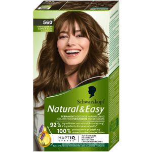 Natural & Easy - Haarkleuring - Lichtbruin - 1 stuk