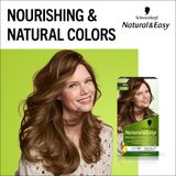 Schwarzkopf - Natural & Easy - Haarkleuring - Amandel Licht Goudbruin - 1 pcs