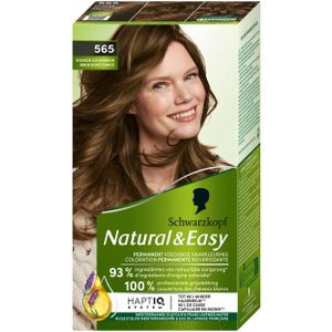 Schwarzkopf - Natural & Easy - Haarkleuring - Amandel Licht Goudbruin - 1 pcs