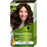 Schwarzkopf Natural & Easy 584 Chocolat Au Cafe 1 pcs