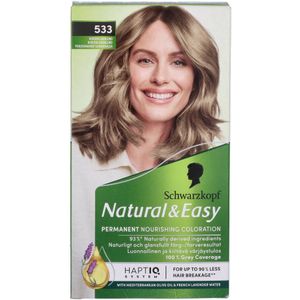 Schwarzkopf Natural & Easy 533 Nordisk Askeblond 60 ml