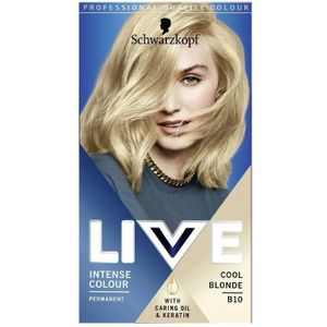 Schwarzkopf - LIVE B10 - Haarkleuring - Cool Blonde - 1 Stuk