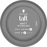 Taft - Matt Wax - Haarwax - Haarstyling - Voordeelverpakking - 6 x 75 ml