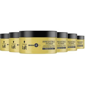 Taft - Irresistible Grooming Cream - Haarstyling - 6 x 100ml - Voordeelverpakking