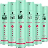 Taft Styling Hairspray Volume Mega Strong - 6x 250ml - Voordeelverpakking