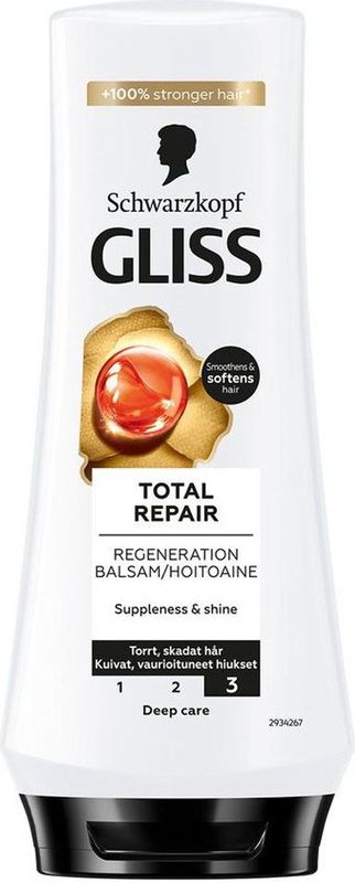 Schwarzkopf - Gliss Total Repair - Conditioner - 200 ml