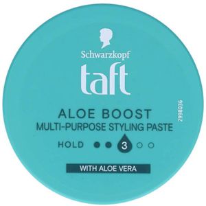 Schwarzkopf - Taft Aloe Boost - Haarpaste - 75 ml - Textuurverbeterend