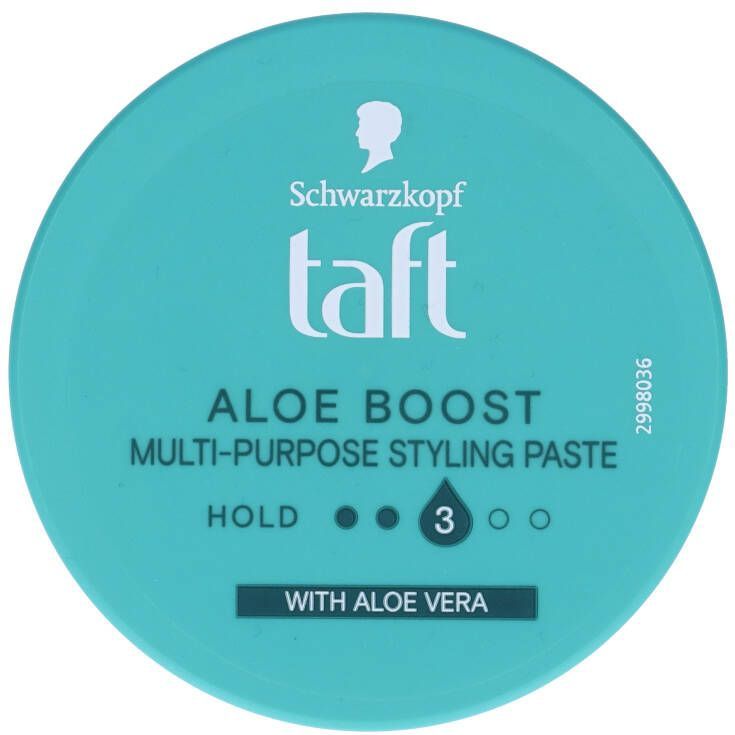 Schwarzkopf - Taft Aloe Boost - Haarpaste - 75 ml - Textuurverbeterend
