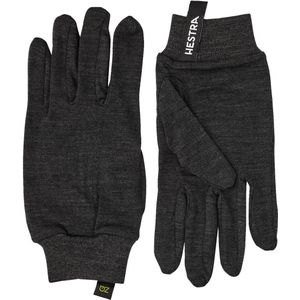 Hestra Merino Wool Liner Active - 5 Finger Handschoen Charcoal 8
