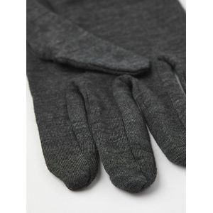 Hestra Merino Wool Liner Active - 5 Finger Handschoen Charcoal 10