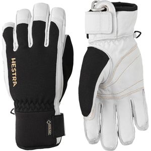 Handschoenen Hestra Army Leather Gore-Tex Short Zwart-Gebroken Wit