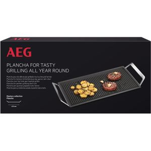 AEG MASTERY COLLECTION Plancha A9HL33 - grillplaat - gegoten aluminium -  22 X 43 cm