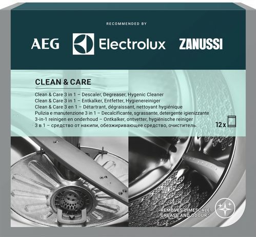 Clean & Care ontkalker en ontvetter 12x50g