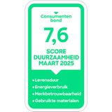 AEG - VX82-1-4MB - Stofzuiger - Grijs - Gerecycled Kunststof - 57 dB(A)