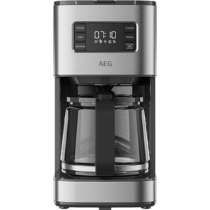AEG Koffiezetapparaat CM5-1-6ST Deli 5/1,25 l/programmeerbare timer/warmhoudfunctie/veiligheidsuitschakeling/waterniveau-indicator/ideale hoeveelheid dosering/anti-druppelfunctie /