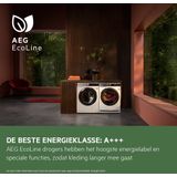 AEG TR958H4B EcoLine 9000 serie AbsoluteCare®​ - Wasdroger Warmtepompdroger - 8 kg