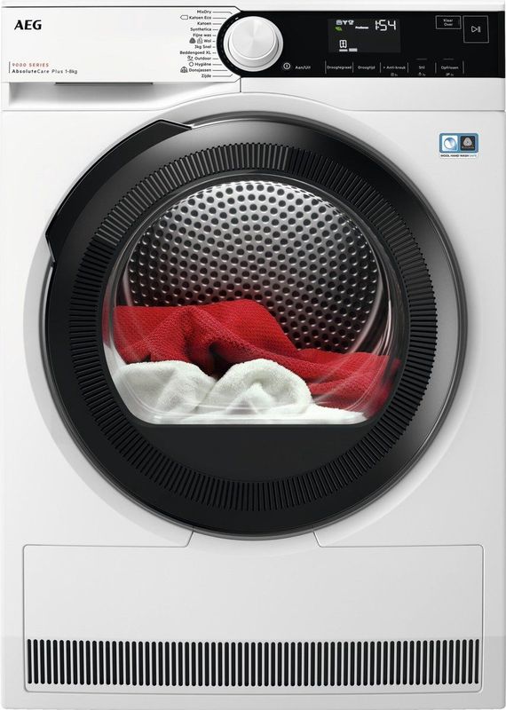 AEG TR958H4B EcoLine 9000 serie AbsoluteCare®​ - Wasdroger Warmtepompdroger - 8 kg