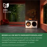 AEG Waschmaschine 9000 Series "LR9W80600 914501216", 10 kg, 1600 U/min, SoftWater - intergrierte Wasserenthärtung schützt die Textilien & Wifi