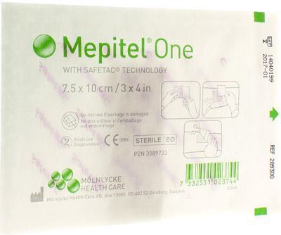 Mepitel One - 7,5x10cm - Gaaskompressen - 1 Stuk